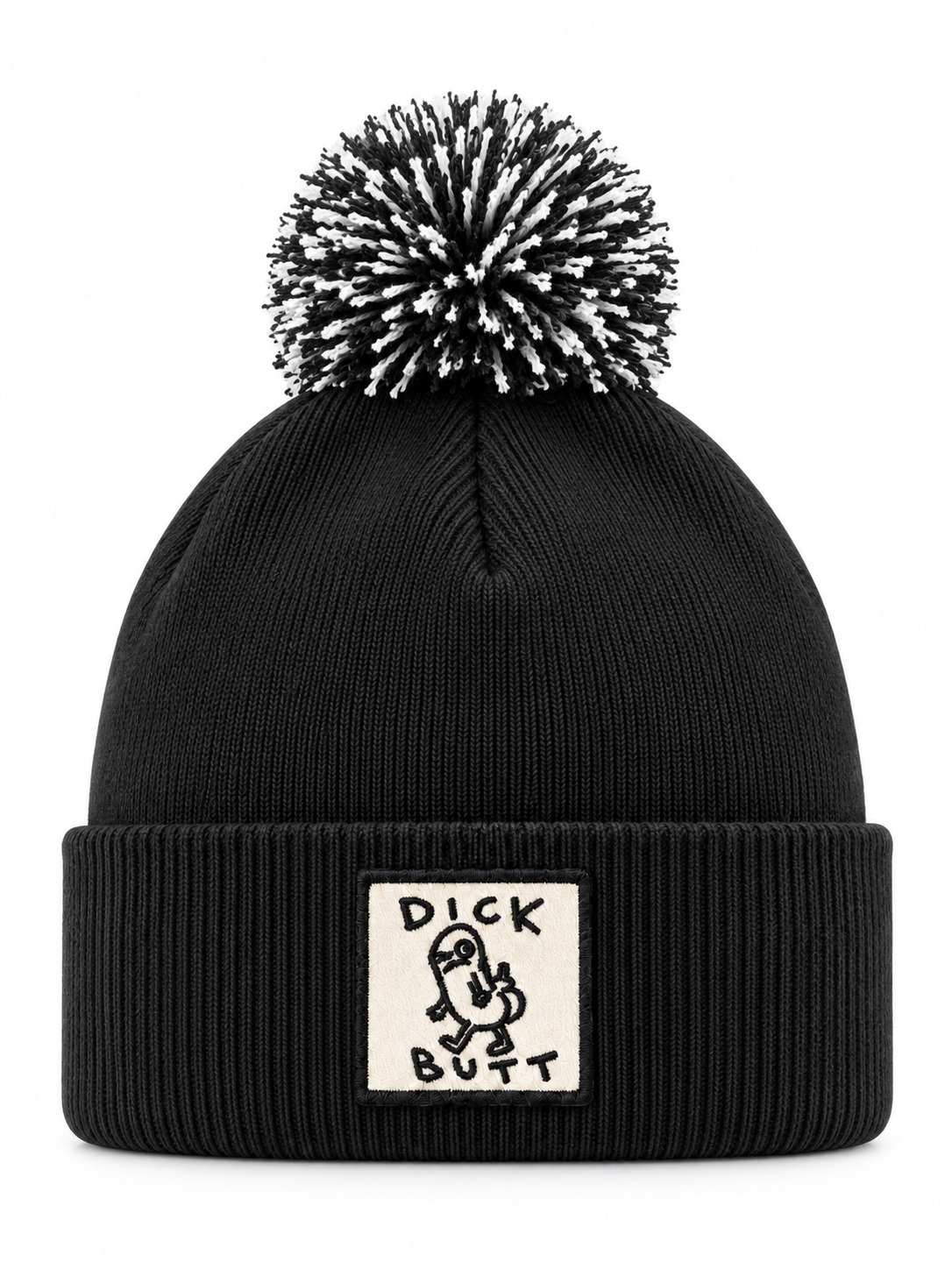 Detaljvy av Dick Butt på person