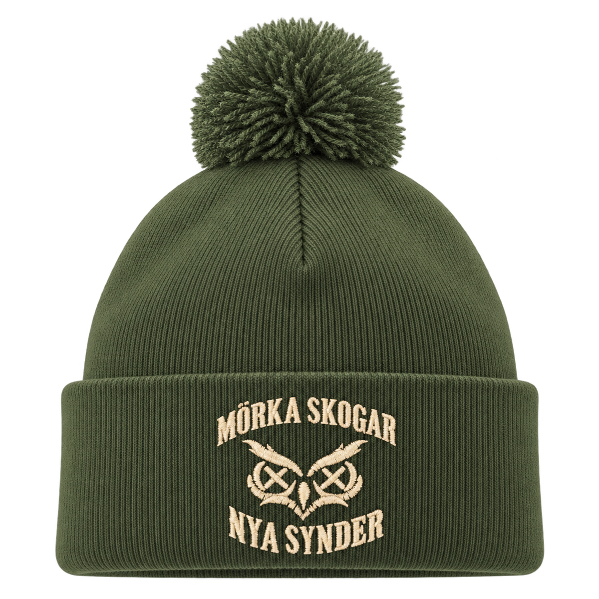 Detaljvy av Mörka skogar, nya synder på person
