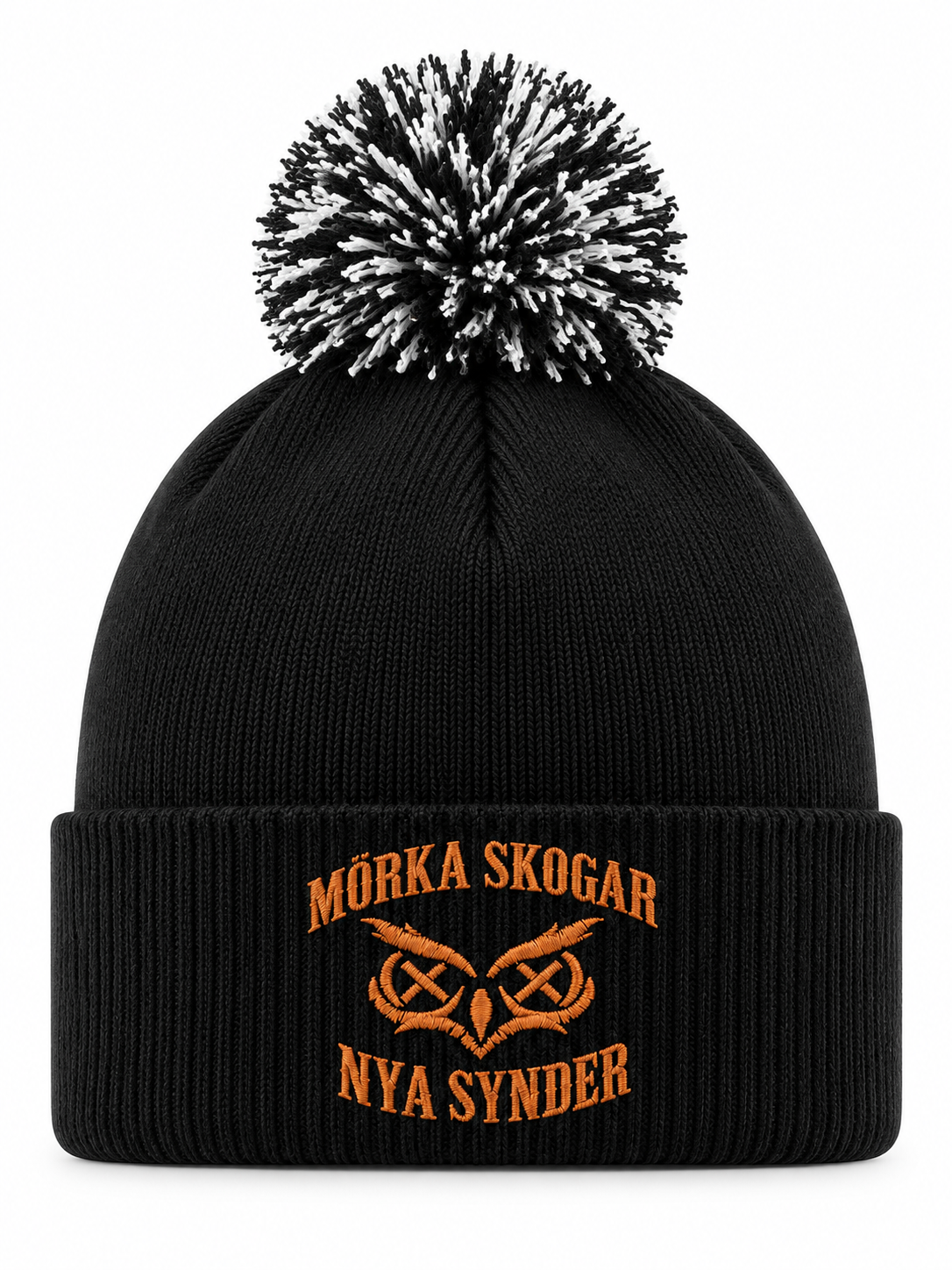 Detaljvy av Mörka skogar, nya synder på person