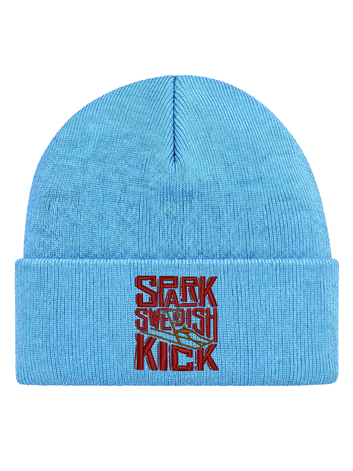 Spark – Swedish Kick – Baby Blue Hatitude Cuffed Beanie