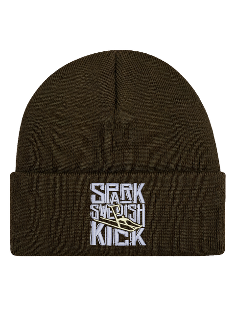 Spark – Swedish Kick – Brun Hatitude Cuffed Beanie