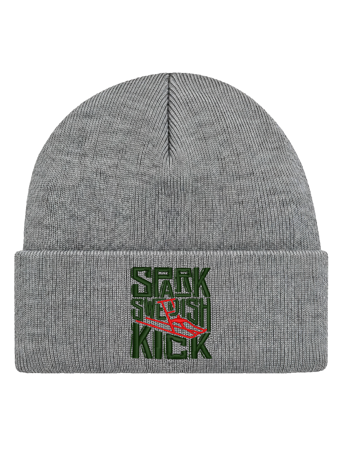 Spark – Swedish Kick – Heather Grey Hatitude Cuffed Beanie