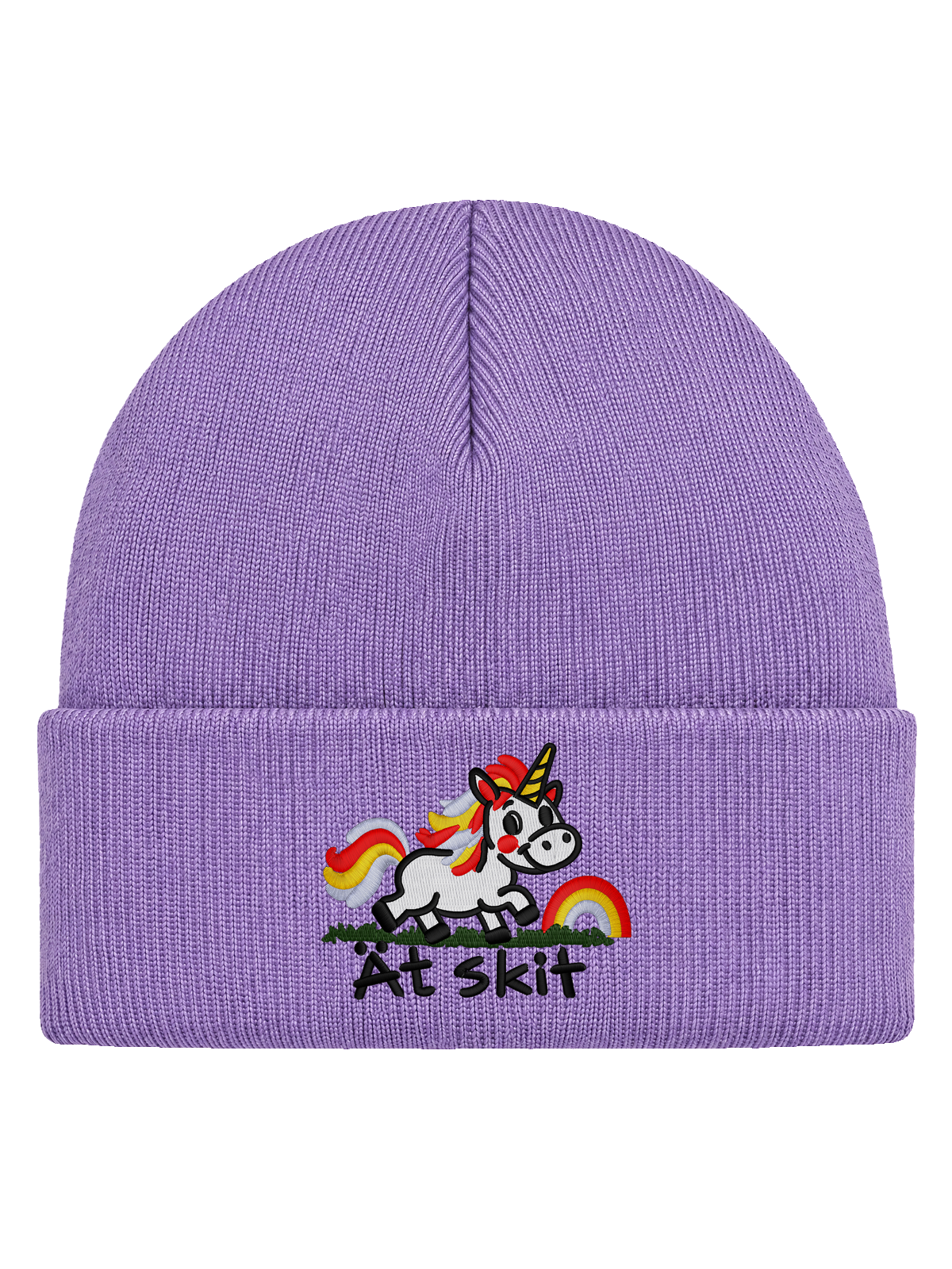 Ät skit – Hatitude Cuffed Beanie – Lavendel – produktbild