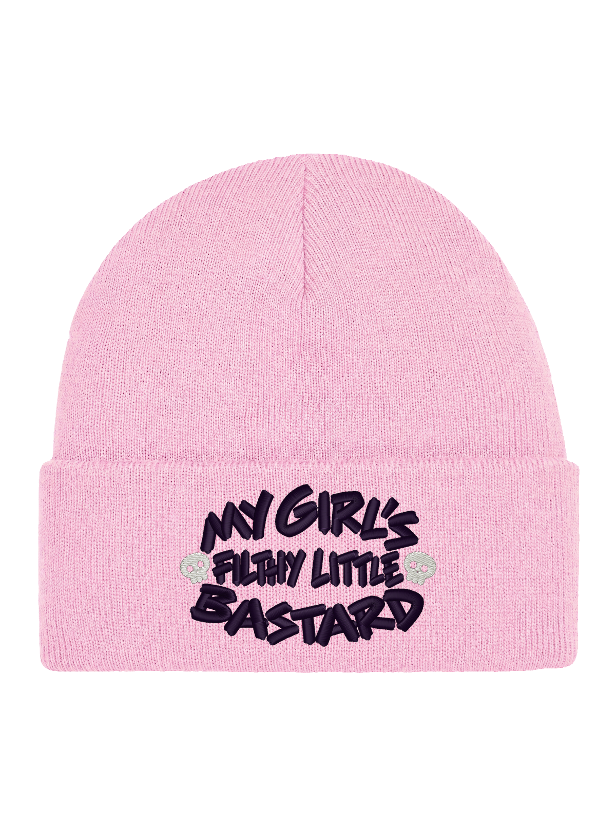 My Girl’s Filthy Little Bastard – Rosa Hatitude Cuffed Beanie