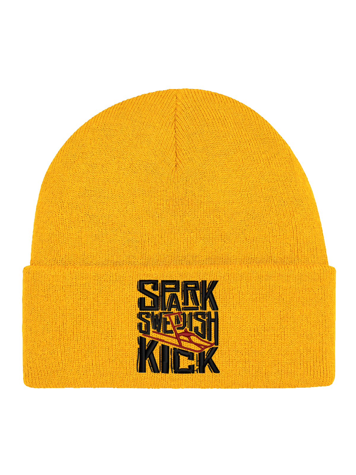Spark – Swedish Kick – Gul Hatitude Cuffed Beanie