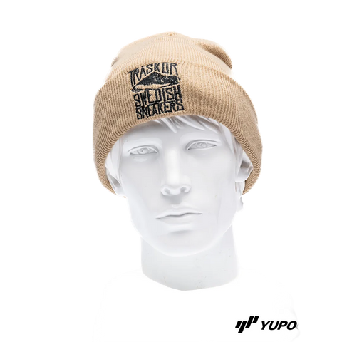 Beanie Träskor Swedish Sneakers [svart brodyr]