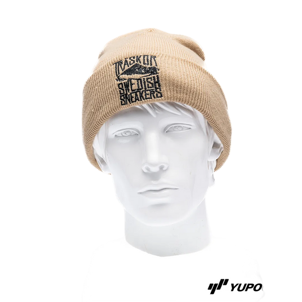 Beanie Träskor Swedish Sneakers [svart brodyr]