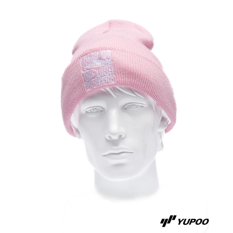 Beanie Träskor Swedish Sneakers [vit brodyr]
