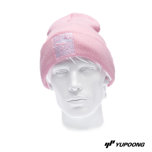 Beanie Träskor Swedish Sneakers [vit brodyr]