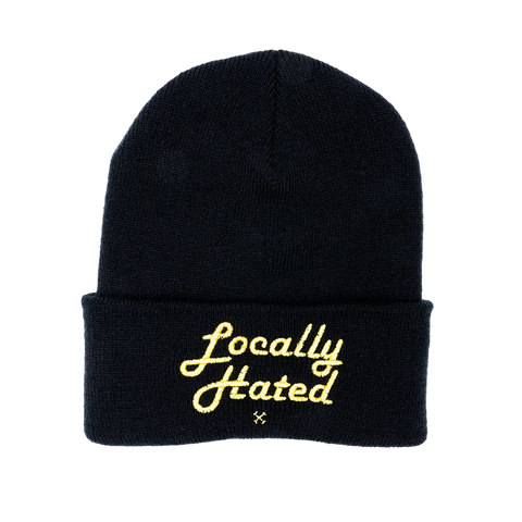 Beanie Locally Hated [gul brodyr]