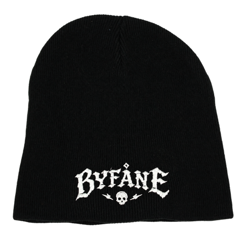 Byfåne – Svart Hatitude Beanie utan uppvik, produktmockup
