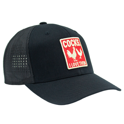 Retro Trucker - Cocks. I love them [patch]