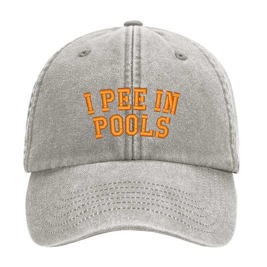 Dad Cap – I PEE IN POOLS