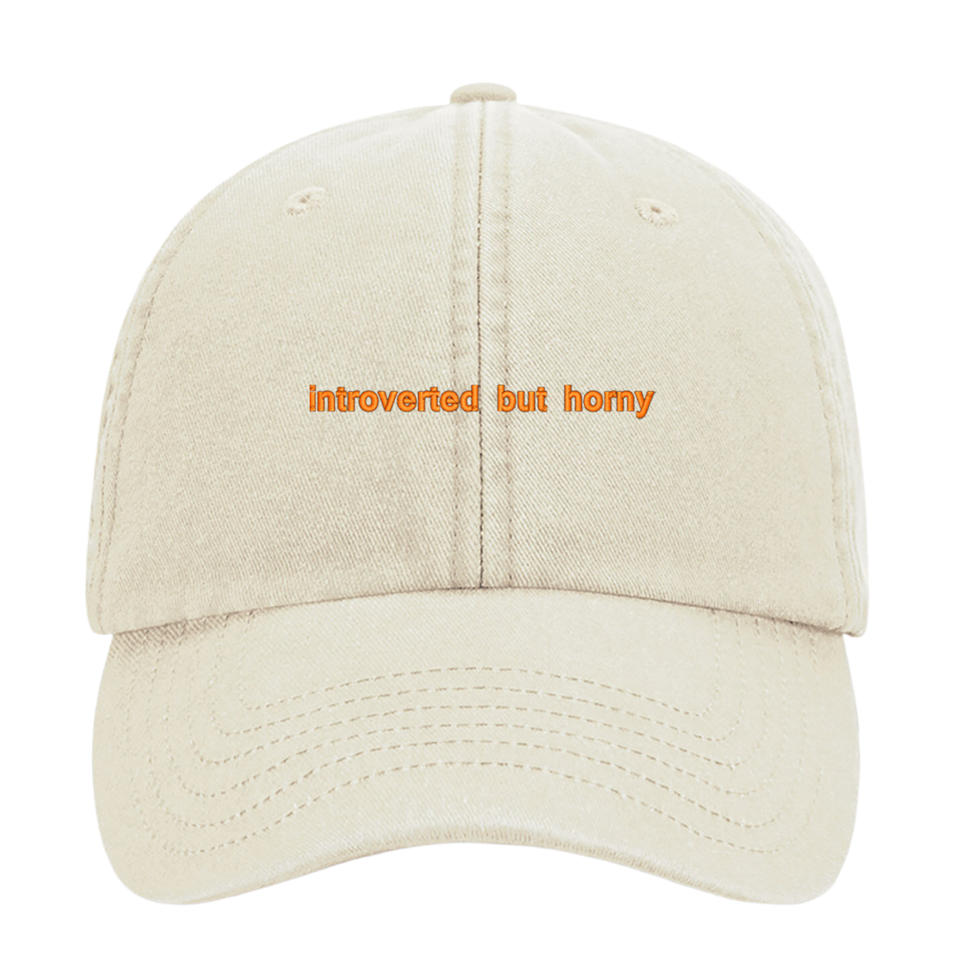 Dad Cap – Introverted But Horny