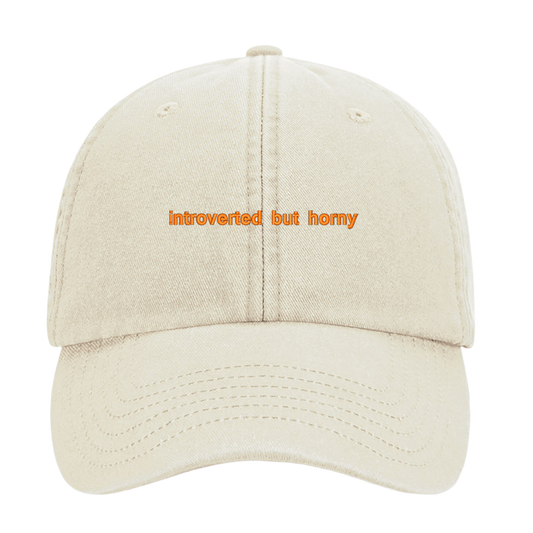 Dad Cap – Introverted But Horny