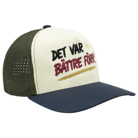 Det var bättre förr truckerkeps sedd från höger