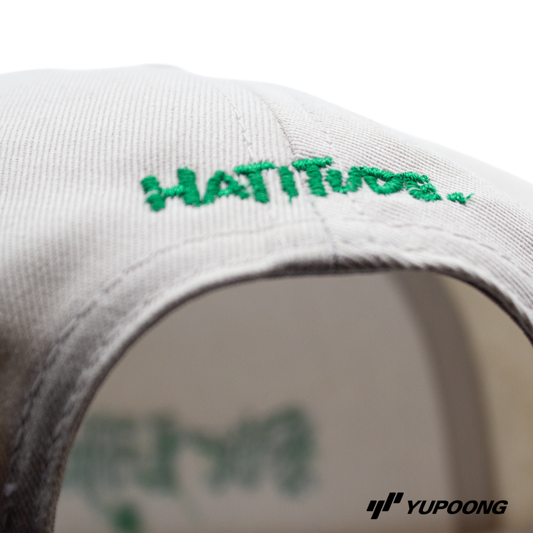 Snapback För i helvete [grön brodyr]