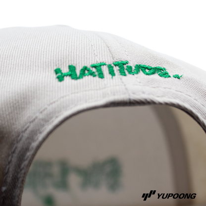 Snapback För i helvete [grön brodyr]