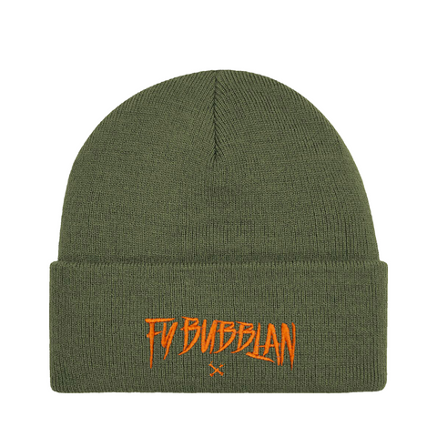 Fy bubblan – Cuffed Beanie – produktbild på vit bakgrund