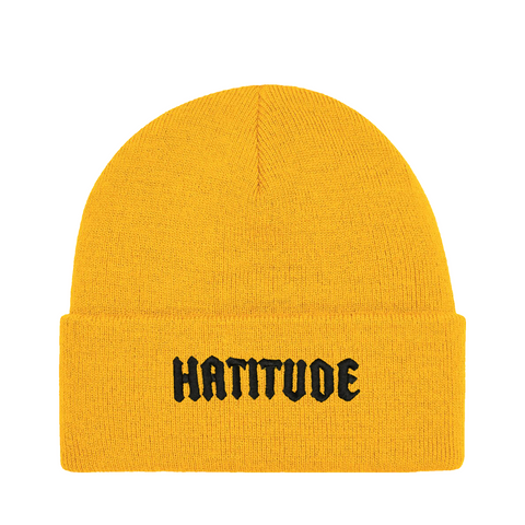 Hatitude – Cuffed Beanie – produktbild på vit bakgrund
