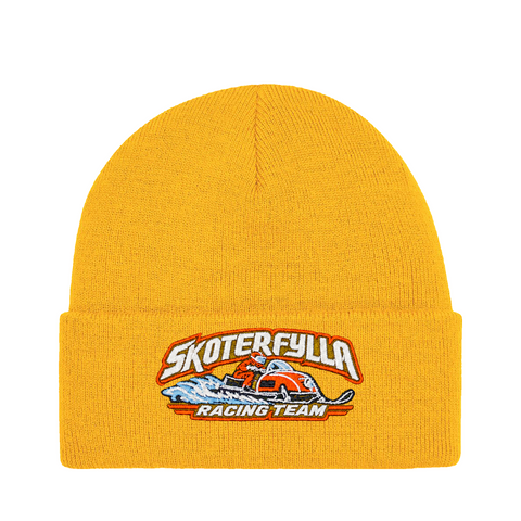 Skoterfylla Racing Team – Cuffed Beanie – produktbild på vit bakgrund