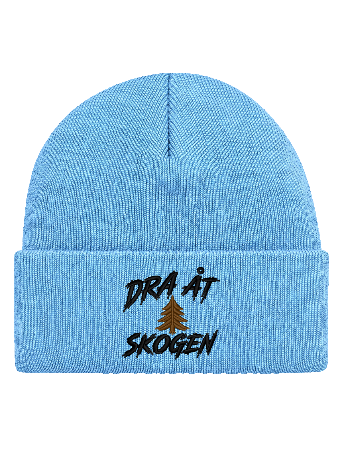 Dra åt skogen – Baby Blue Cuffed Beanie | Hatitude – Hatitude - Crown ...