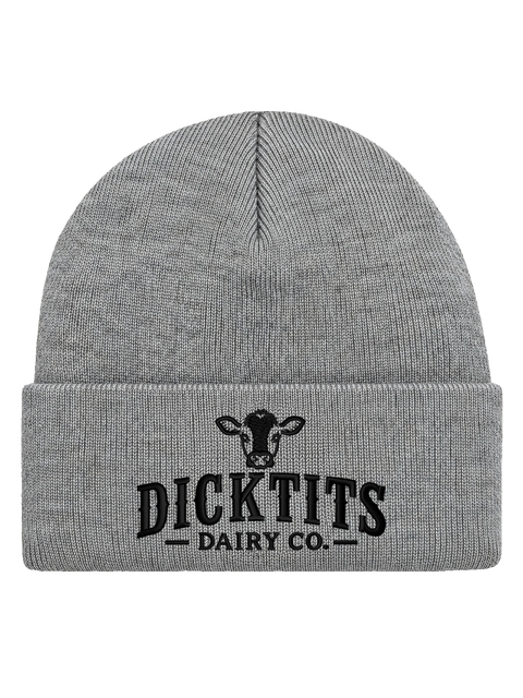 Dicktits Dairy Co. – Heather Grey, HCB, produktbild, brodyr 10,52 × 6 cm