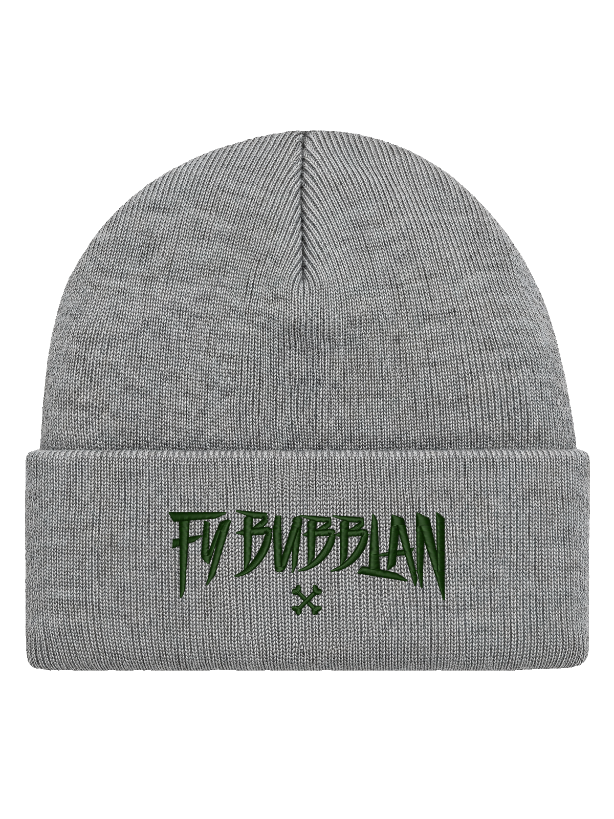 Fy bubblan – Heather Grey HCB, transparent produktbild, brodyr 10 × 3,79 cm