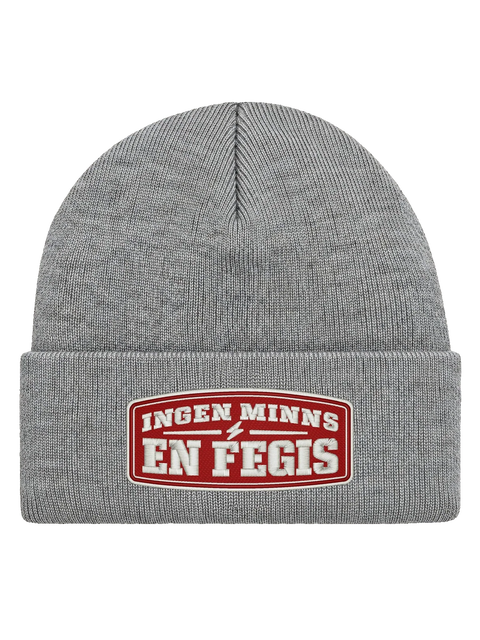 Ingen minns en fegis – Heather Grey HCB, brodyr 10,5 × 4,79 cm