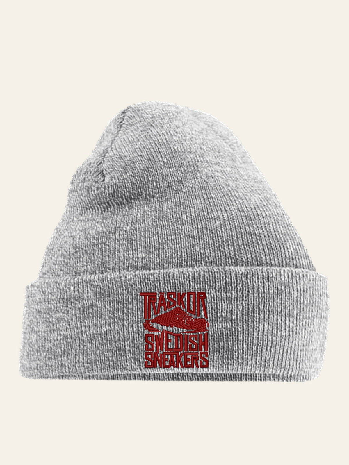 Träskor Swedish Sneakers – HCB-HGR – produktbild, brodyr 6 cm