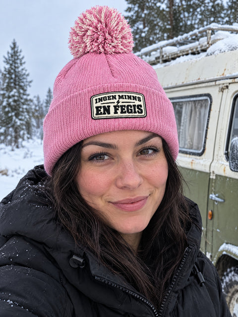 Ingen minns en fegis – Rosa Hatitude Snowstar på person