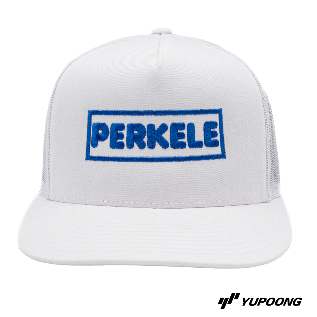 Trucker Perkele [blå brodyr]