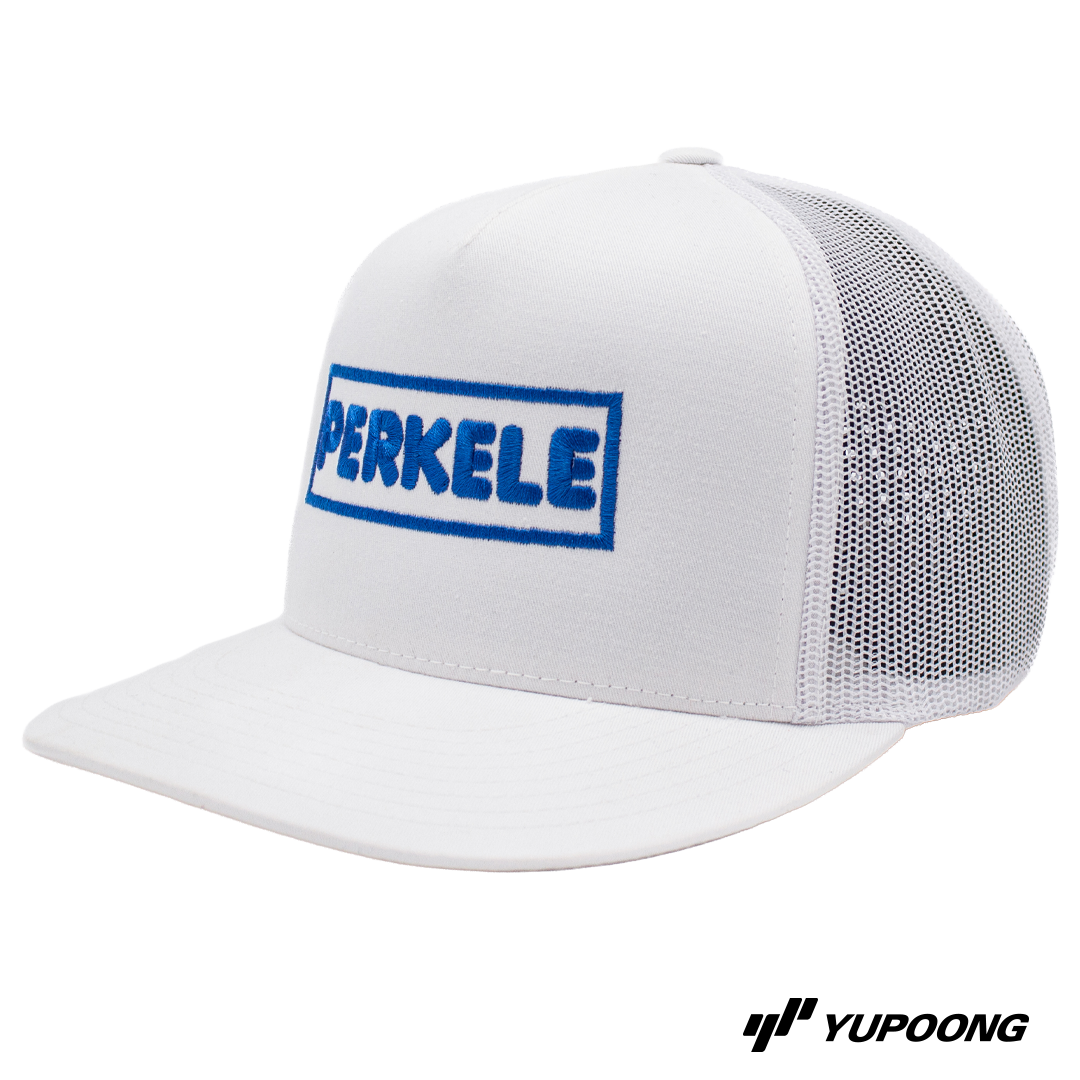 Trucker Perkele [blå brodyr]