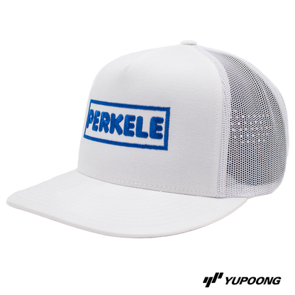 Trucker Perkele [blå brodyr]