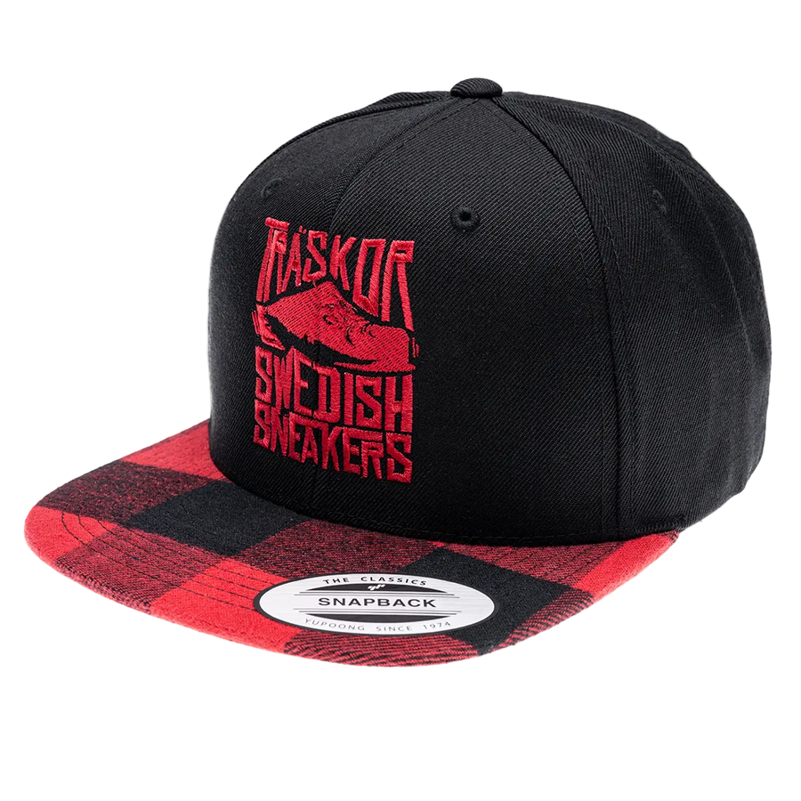 Snapback Träskor Swedish Sneakers [röd brodyr]