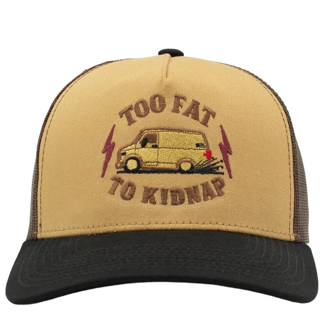 Too Fat To Kidnap – Apex Trucker framifrån