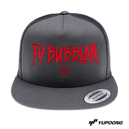 Trucker Fy bubblan [röd brodyr]