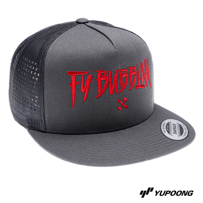 Trucker Fy bubblan [röd brodyr]