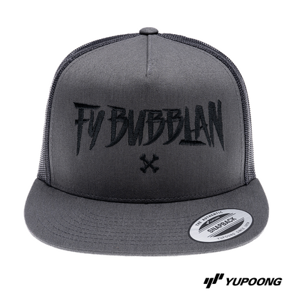 Trucker Fy bubblan [svart brodyr]
