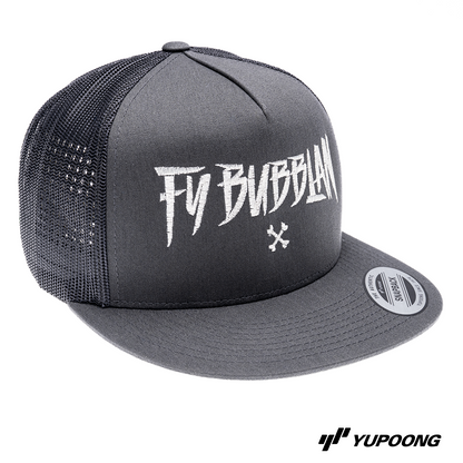 Trucker Fy bubblan [vit brodyr]