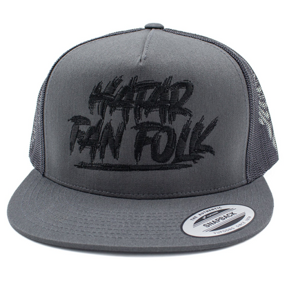 Trucker Hatar fan folk [svart brodyr]