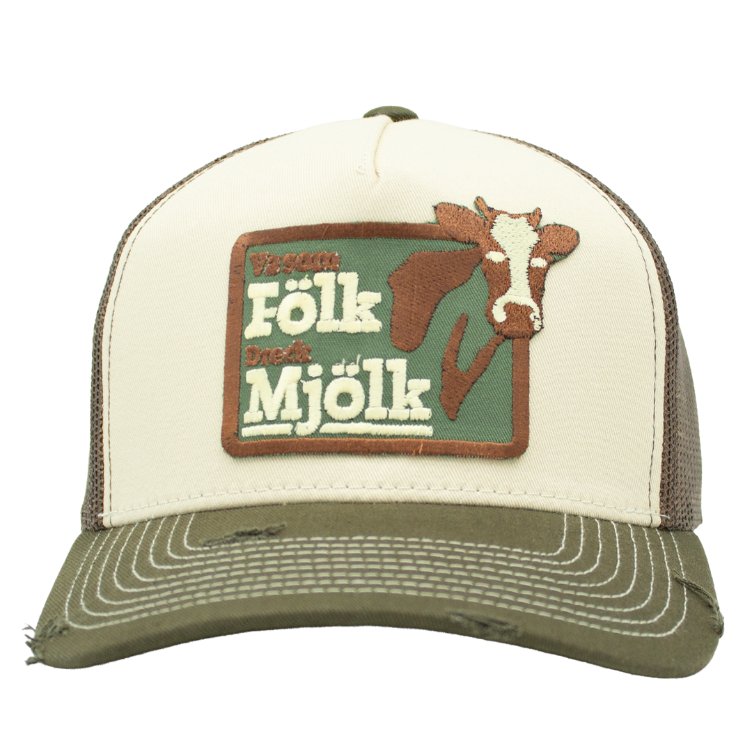Va som fölk dreck mjölk Apex Trucker framifrån