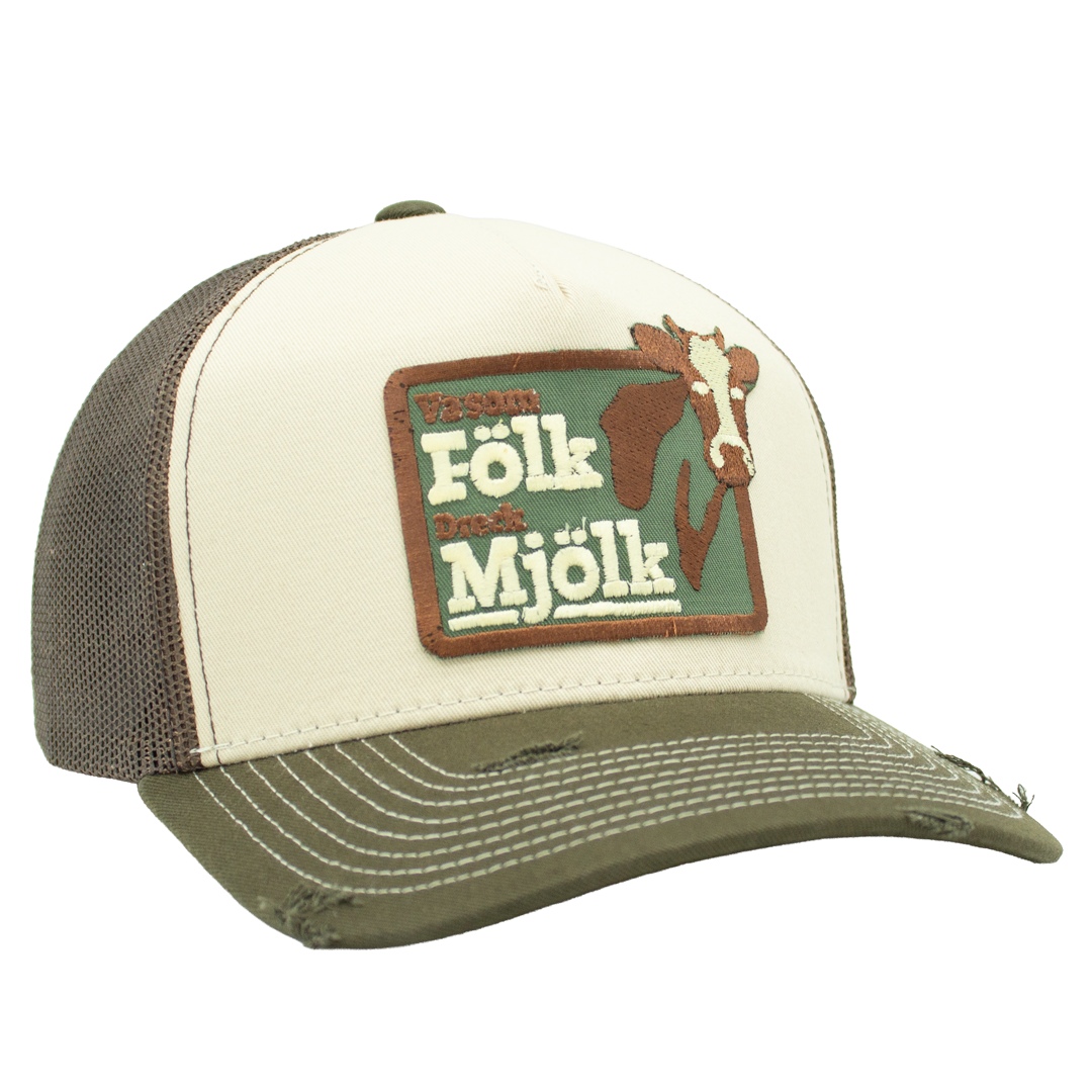 Va som fölk dreck mjölk Apex Trucker från höger