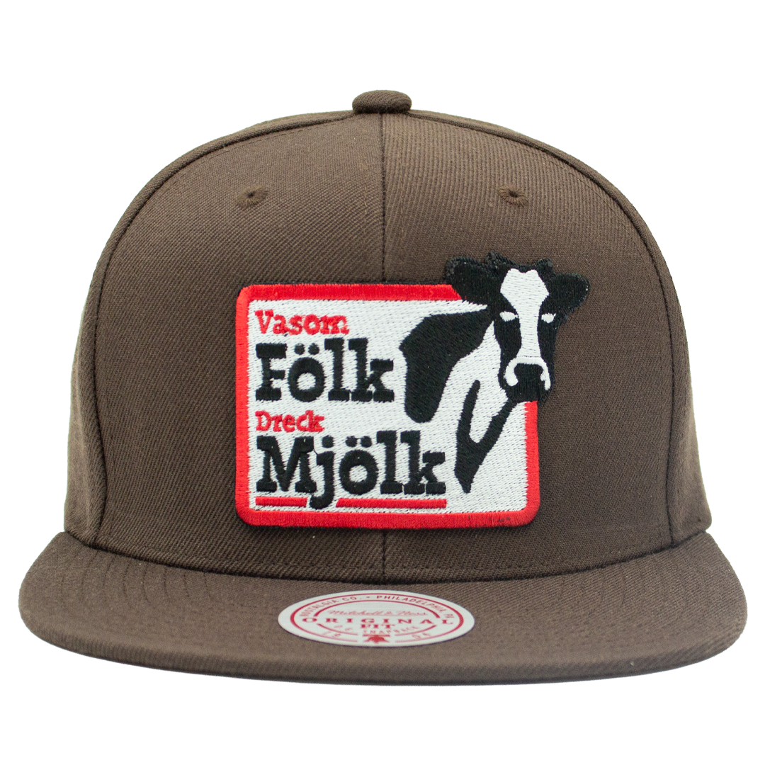 Snapback Va som fölk dreck mjölk (patch)