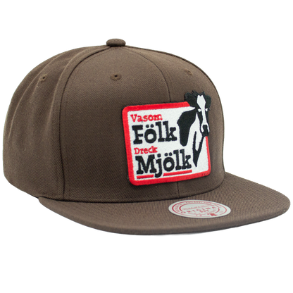 Snapback Va som fölk dreck mjölk (patch)